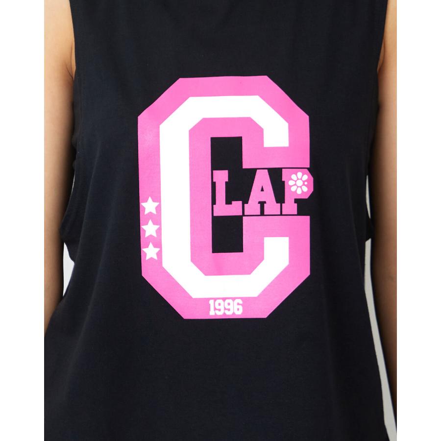 clap クラップ セール フィットネス レディース トップス ノースリーブ C-CLAP TRAINING TANK  M/フリーサイズ エクササイズ トレーニング ダンス 新作 2025 | clap | 05