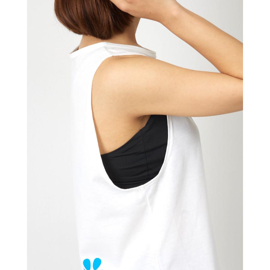 clap クラップ セール フィットネス レディース トップス ノースリーブ C-CLAP TRAINING TANK  M/フリーサイズ エクササイズ トレーニング ダンス 新作 2025 | clap | 06