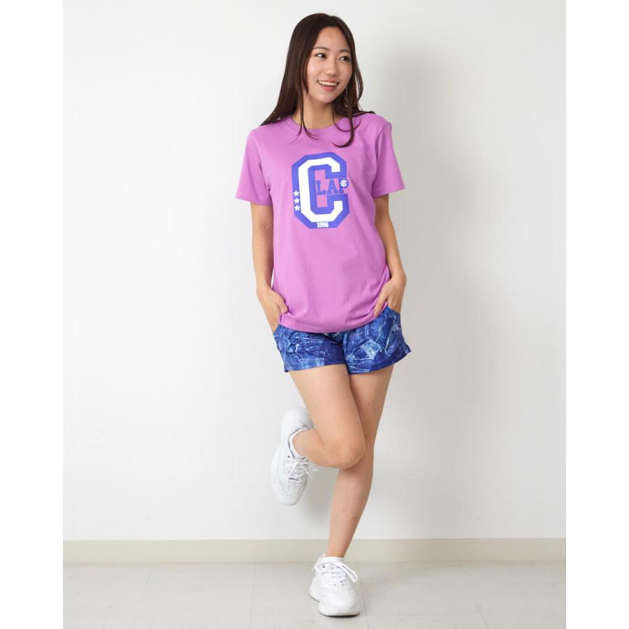 clapクラップ セール フィットネス ウェア レディース トップス 半袖 tシャツ C-CLAP TEE Mフリーサイズ 新作 2025 トレーニングウェア ダンス ジム | clap | 09