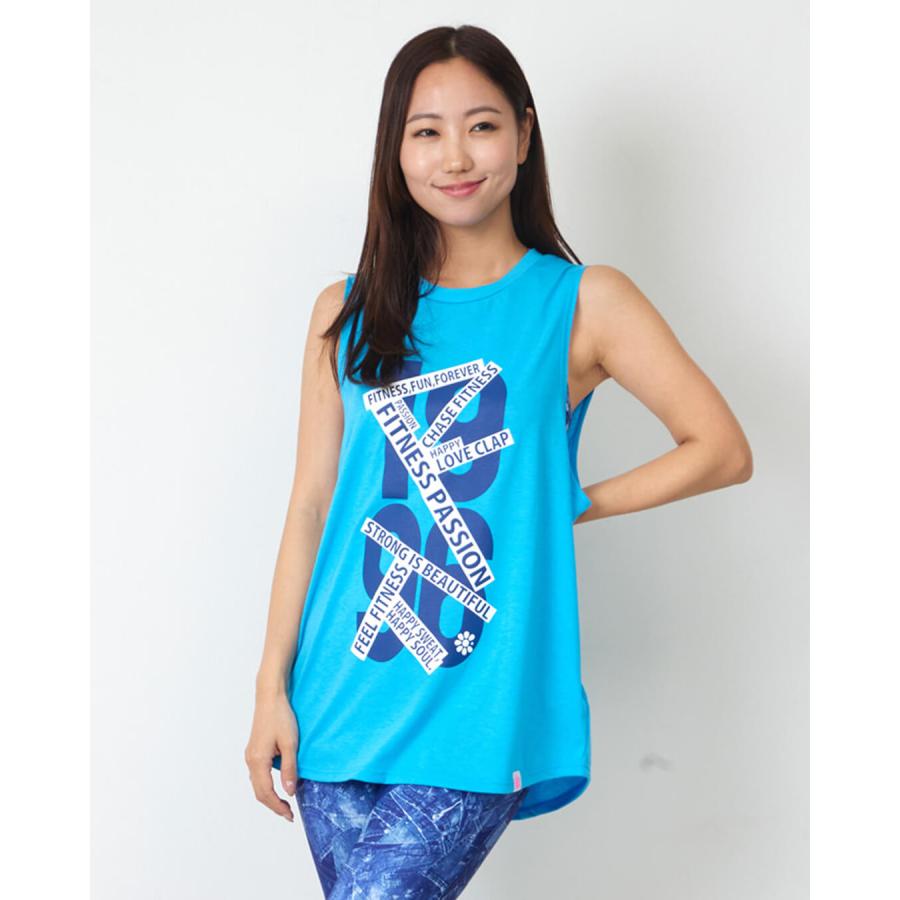 clap クラップ フィットネス セール レディース トップス ノースリーブ CLAP1996 TRAINING TANK  M/フリーサイズ エクササイズ トレーニング ダンス 新作 2025 | clap | 02