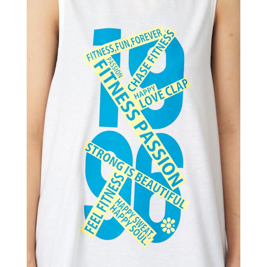clap クラップ フィットネス セール レディース トップス ノースリーブ CLAP1996 TRAINING TANK  M/フリーサイズ エクササイズ トレーニング ダンス 新作 2025 | clap | 05