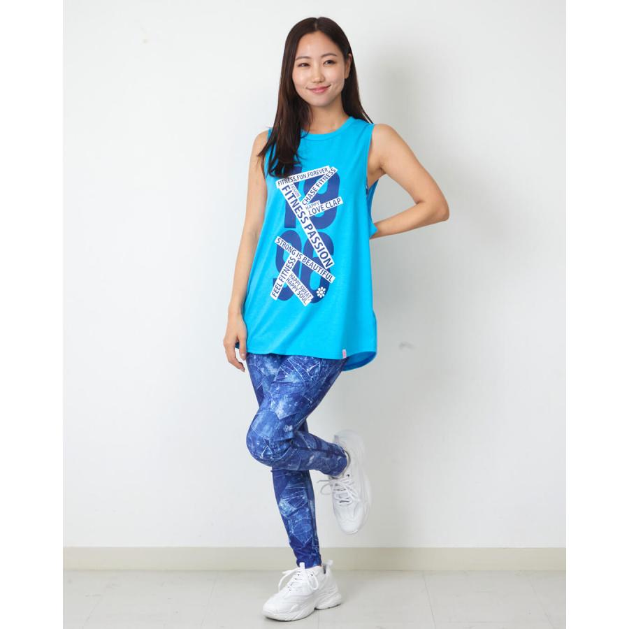 clap クラップ フィットネス セール レディース トップス ノースリーブ CLAP1996 TRAINING TANK  M/フリーサイズ エクササイズ トレーニング ダンス 新作 2025 | clap | 08