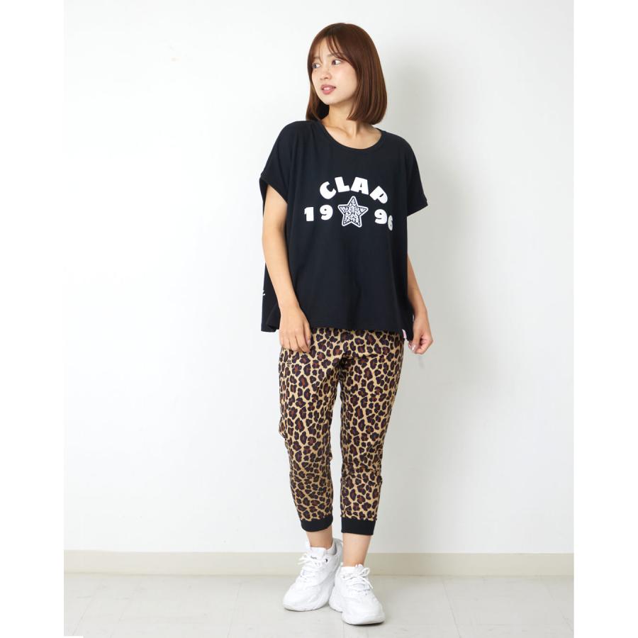 clapクラップ新作 フィットネス ウェア レディース トップス 半袖 STAR CLAP 1996 DOLMAN L M/フリーサイズ ドルマン 新作 2026 トレーニングウェア ダンス ジム | clap | 07