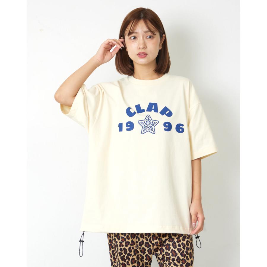 clapクラップ新作 フィットネス ウェア レディース トップス 半袖  STAR CLAP 1996  CODE TEE M/フリーサイズ  新作 2026 トレーニングウェア ダンス ジム | clap | 02