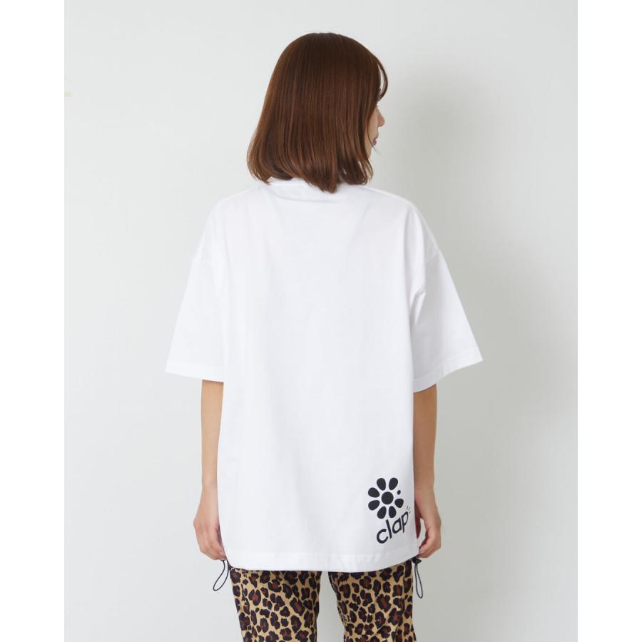clapクラップ新作 フィットネス ウェア レディース トップス 半袖  STAR CLAP 1996  CODE TEE M/フリーサイズ  新作 2026 トレーニングウェア ダンス ジム | clap | 04