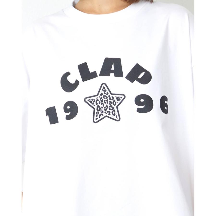 clapクラップ新作 フィットネス ウェア レディース トップス 半袖  STAR CLAP 1996  CODE TEE M/フリーサイズ  新作 2026 トレーニングウェア ダンス ジム | clap | 05