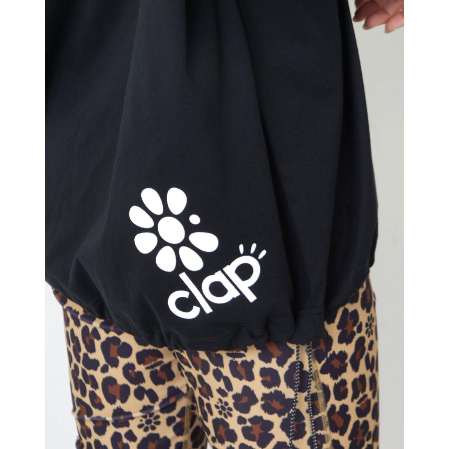 clapクラップ新作 フィットネス ウェア レディース トップス 半袖  STAR CLAP 1996  CODE TEE M/フリーサイズ  新作 2026 トレーニングウェア ダンス ジム | clap | 06