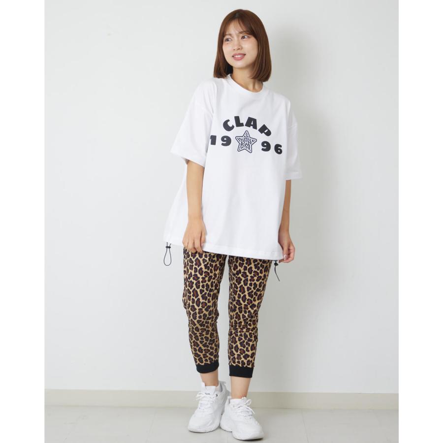 clapクラップ新作 フィットネス ウェア レディース トップス 半袖  STAR CLAP 1996  CODE TEE M/フリーサイズ  新作 2026 トレーニングウェア ダンス ジム | clap | 09