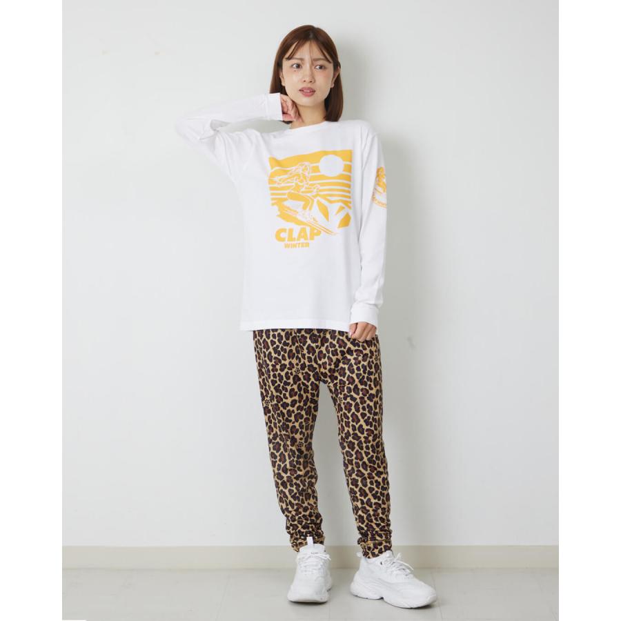 clapクラップ 新作 フィットネス ウェア レディース トップス ロングスリーブ CLAP WINTER LONG SLEEVE TEE  Mフリーサイズ 2026 トレーニングウェア ダンス ジ | clap | 09