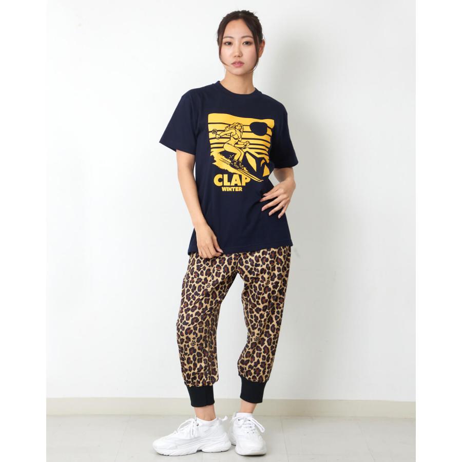 clapクラップ新作 フィットネス ウェア レディース トップス 半袖 tシャツ CLAP WINTER TEE M/Lサイズ 新作 2026 トレーニングウェア ダンス ジム | clap | 11