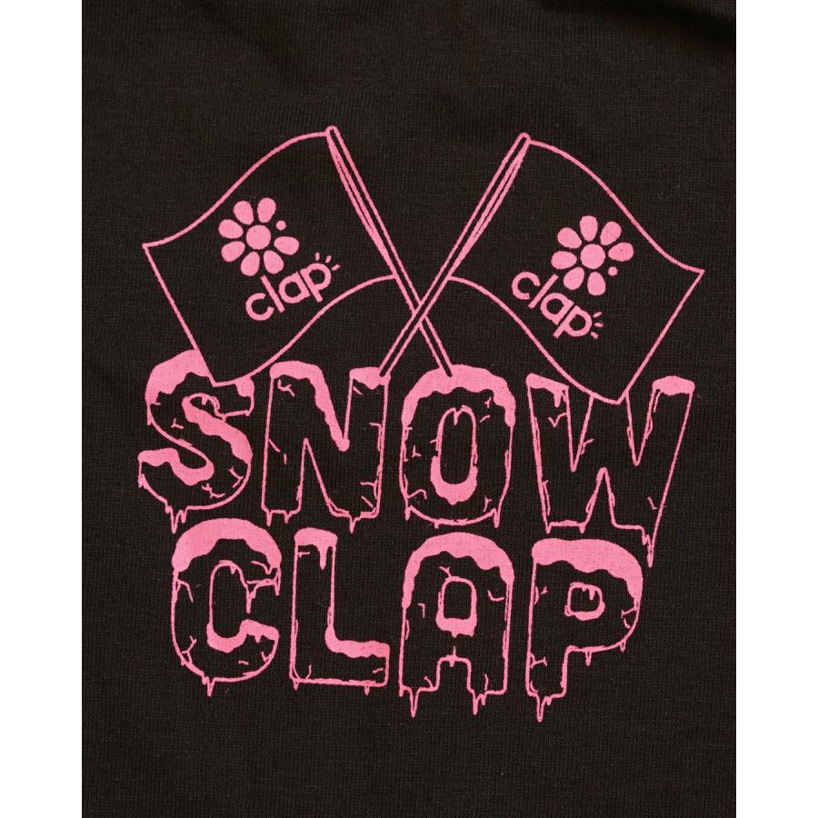 clapクラップ新作 フィットネス ウェア レディース トップス 半袖 tシャツ  SNOW CLAP BIG TEE M/フリーサイズ 新作 2026 トレーニングウェア ダンス ジム | clap | 07