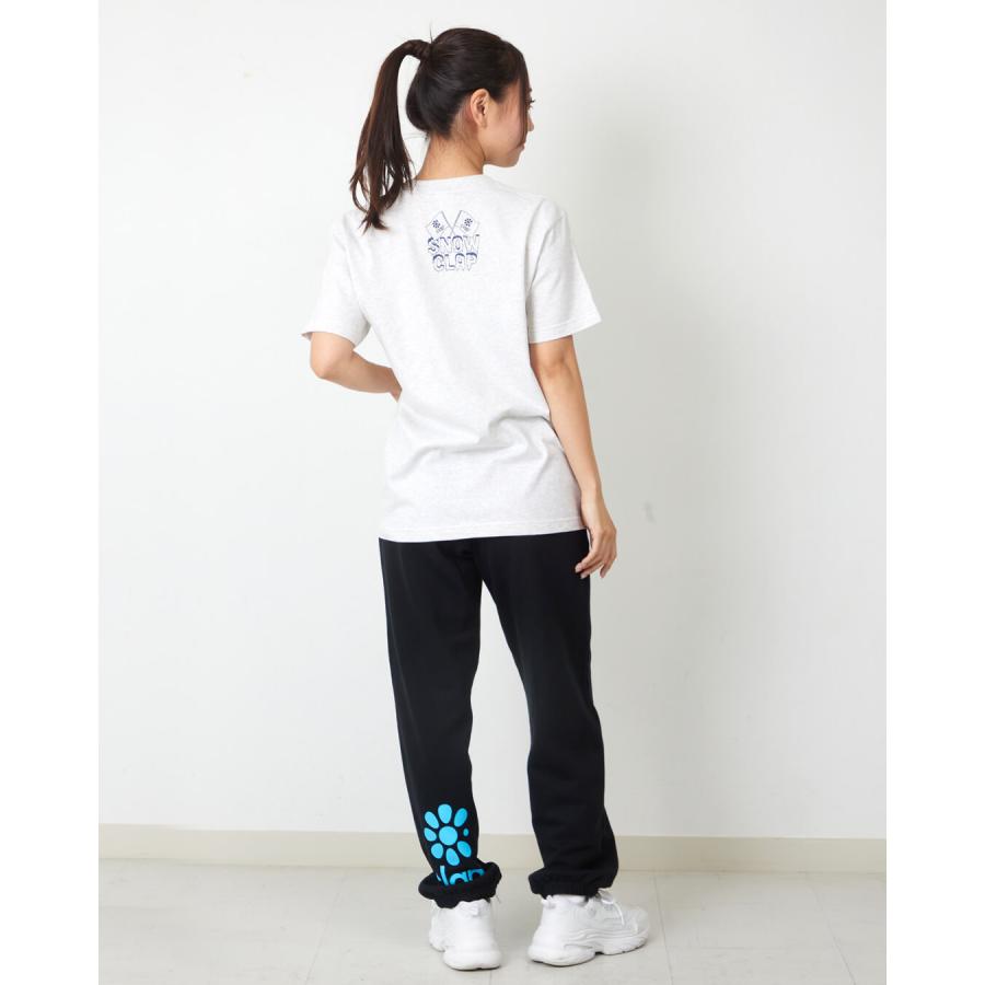 clapクラップ新作 フィットネス ウェア レディース トップス 半袖 tシャツ SNOW CLAP TEE Mフリーサイズ 新作 2026 トレーニングウェア ダンス ジム | clap | 12