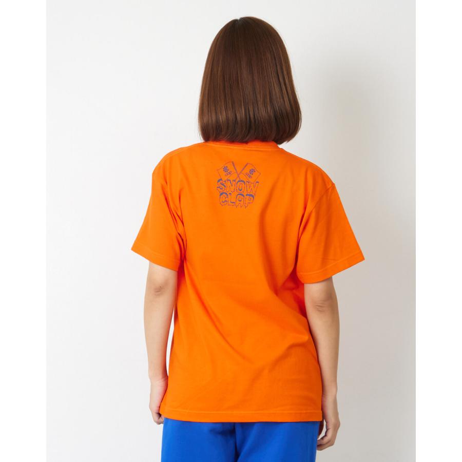 clapクラップ新作 フィットネス ウェア レディース トップス 半袖 tシャツ SNOW CLAP TEE Mフリーサイズ 新作 2026 トレーニングウェア ダンス ジム | clap | 05