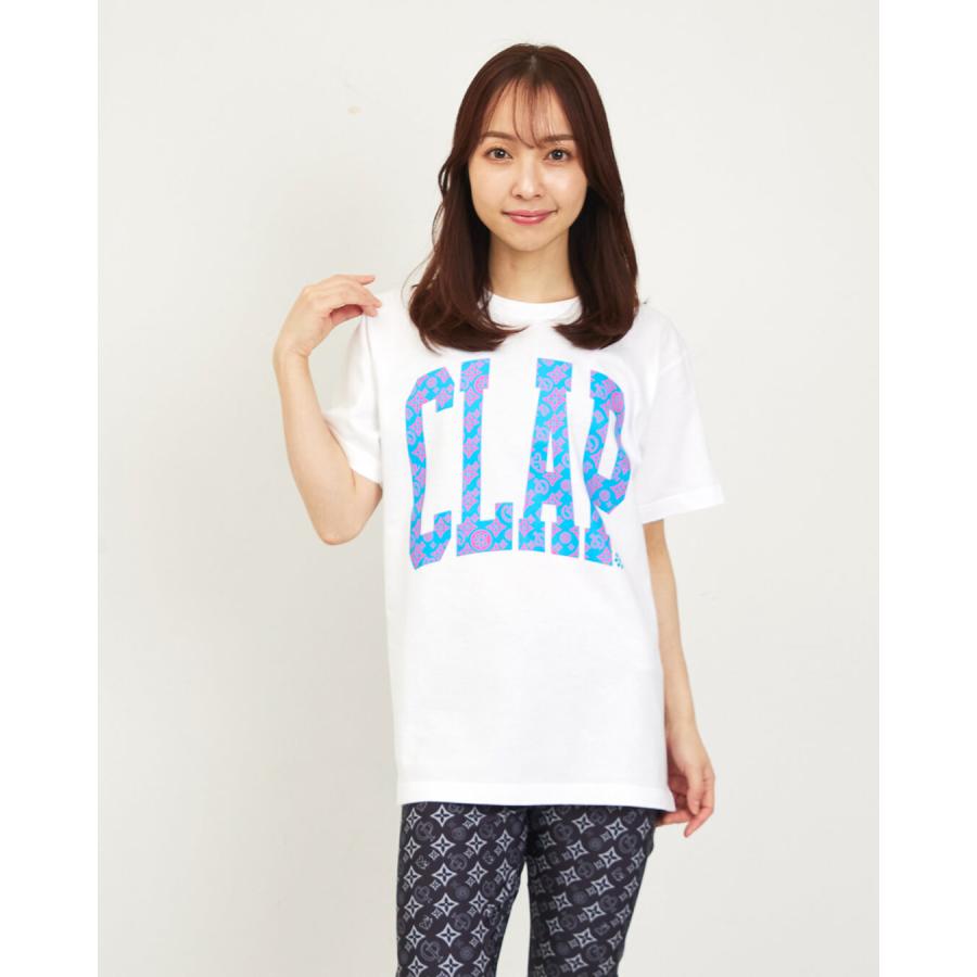 clapクラップ新作 フィットネス ウェア レディース トップス 半袖 MONOGRAMCLAP TEE M/Lサイズ 新作 2026 トレーニングウェア ダンス ジム | clap | 04