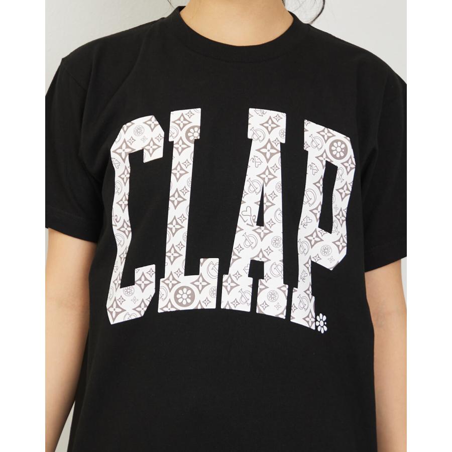 clapクラップ新作 フィットネス ウェア レディース トップス 半袖 MONOGRAMCLAP TEE M/Lサイズ 新作 2026 トレーニングウェア ダンス ジム | clap | 06