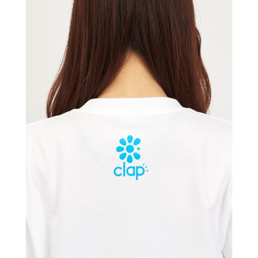 clapクラップ新作 フィットネス ウェア レディース トップス 半袖 MONOGRAMCLAP TEE M/Lサイズ 新作 2026 トレーニングウェア ダンス ジム | clap | 07