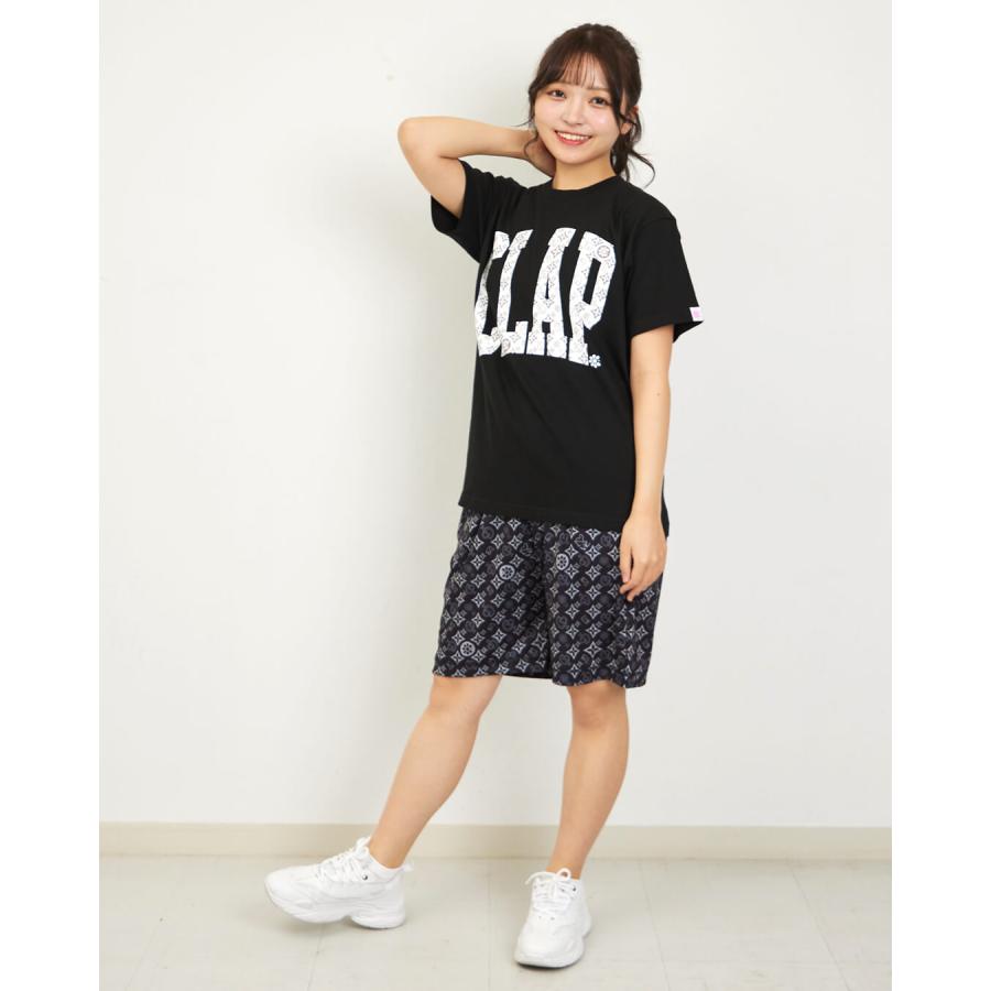 clapクラップ新作 フィットネス ウェア レディース トップス 半袖 MONOGRAMCLAP TEE M/Lサイズ 新作 2026 トレーニングウェア ダンス ジム | clap | 08