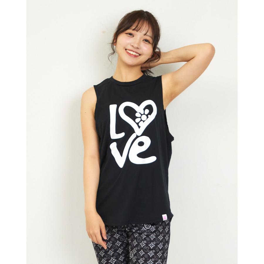 clap クラップ フィットネス レディース トップス ノースリーブ LOVE CLAP TRAINING TANK  M/フリーサイズ エクササイズ トレーニング ダンス 新作 2026 | clap | 01