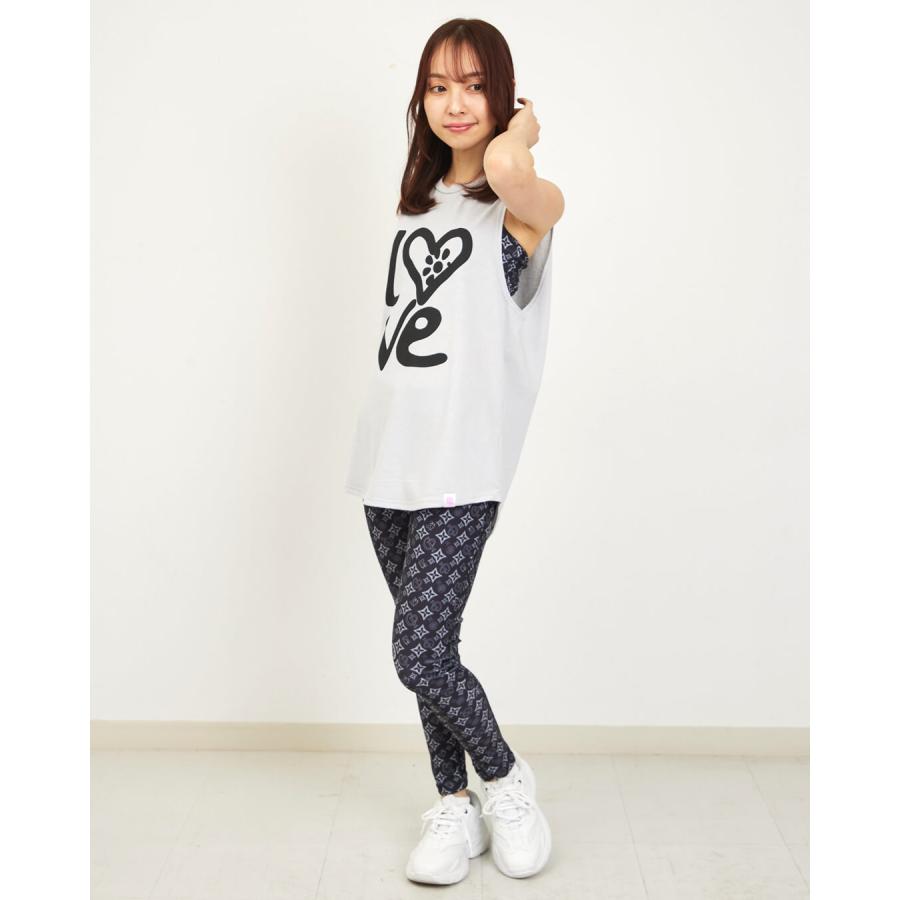 clap クラップ フィットネス レディース トップス ノースリーブ LOVE CLAP TRAINING TANK  M/フリーサイズ エクササイズ トレーニング ダンス 新作 2026 | clap | 09