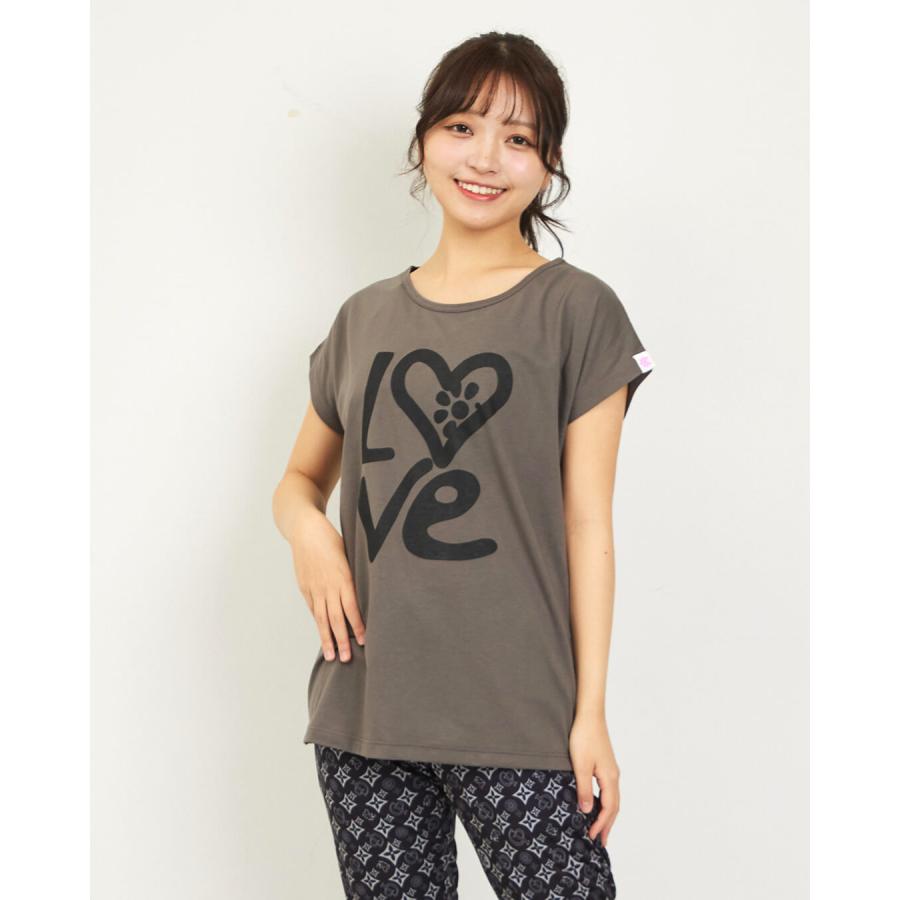 clapクラップ新作 フィットネス ウェア レディース トップス 半袖 LOVE CLAP DOLMAN M M/フリーサイズ ドルマン 新作 2026 トレーニングウェア ダンス ジム | clap | 02