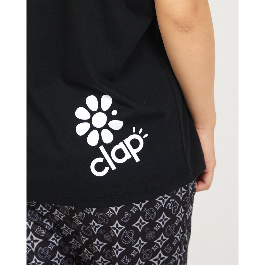 clapクラップ新作 フィットネス ウェア レディース トップス 半袖 LOVE CLAP DOLMAN M M/フリーサイズ ドルマン 新作 2026 トレーニングウェア ダンス ジム | clap | 05