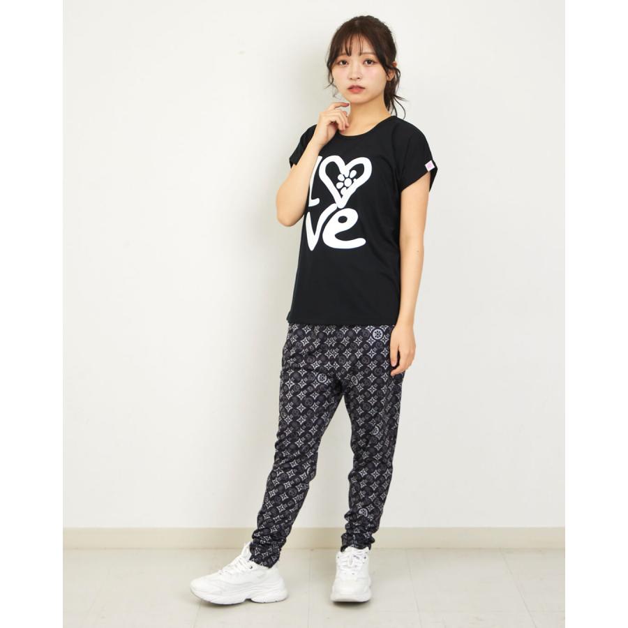 clapクラップ新作 フィットネス ウェア レディース トップス 半袖 LOVE CLAP DOLMAN M M/フリーサイズ ドルマン 新作 2026 トレーニングウェア ダンス ジム | clap | 07