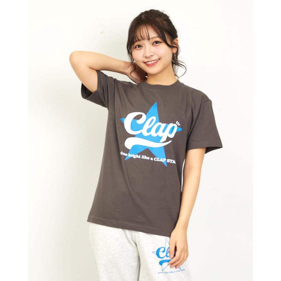 clapクラップ新作 フィットネス ウェア レディース トップス 半袖 CLAP STAR TEE M/Lサイズ 新作 2026 トレーニングウェア ダンス ジム | clap | 02