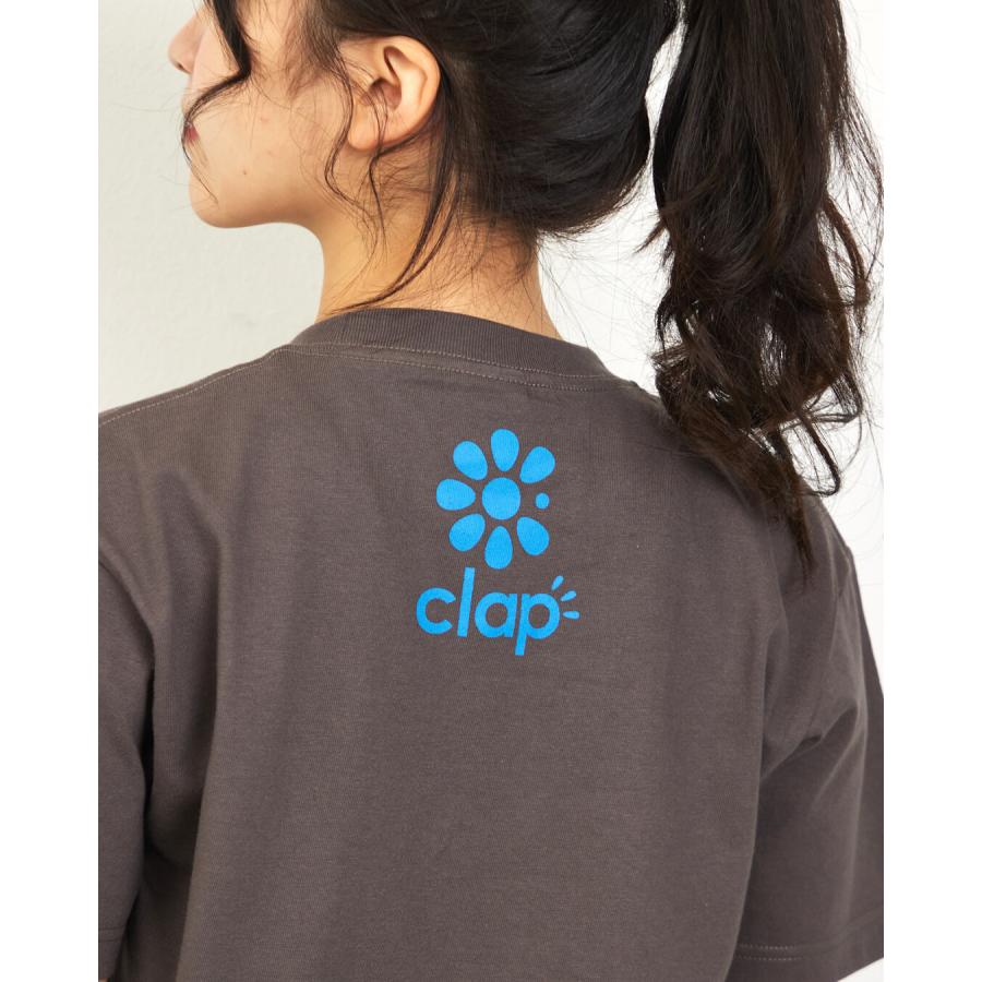 clapクラップ新作 フィットネス ウェア レディース トップス 半袖 CLAP STAR TEE M/Lサイズ 新作 2026 トレーニングウェア ダンス ジム | clap | 07