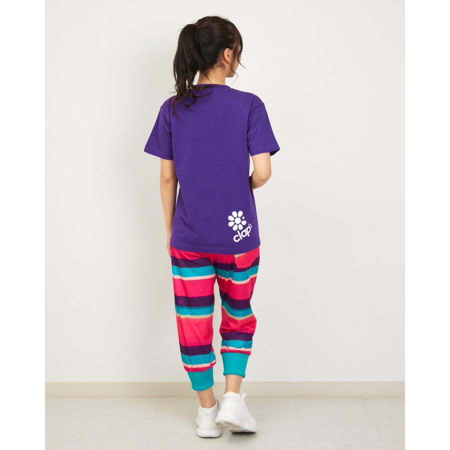 clapクラップ新作 フィットネス ウェア レディース トップス 半袖 CLAP-RAKUGAKI TEE M/Lサイズ 新作 2026 トレーニングウェア ダンス ジム | clap | 13