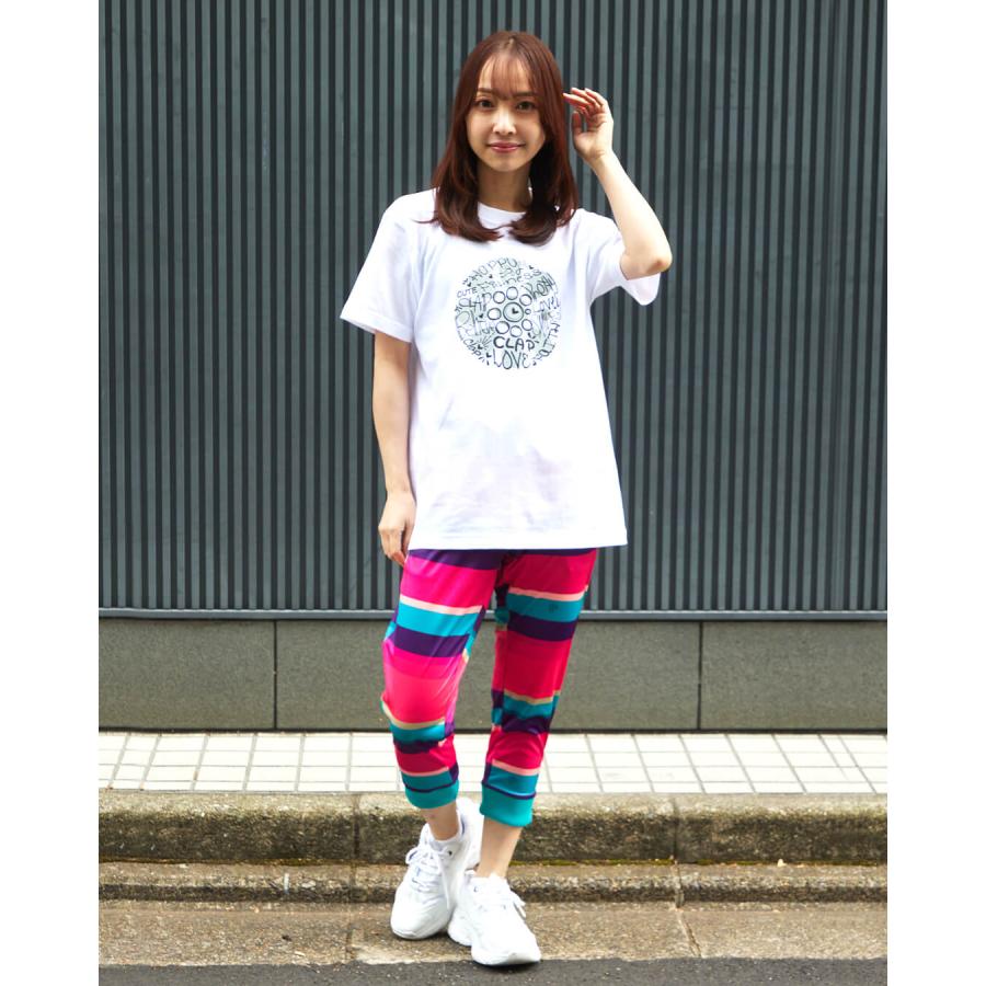 clapクラップ新作 フィットネス ウェア レディース トップス 半袖 CLAP-RAKUGAKI TEE M/Lサイズ 新作 2026 トレーニングウェア ダンス ジム | clap | 15