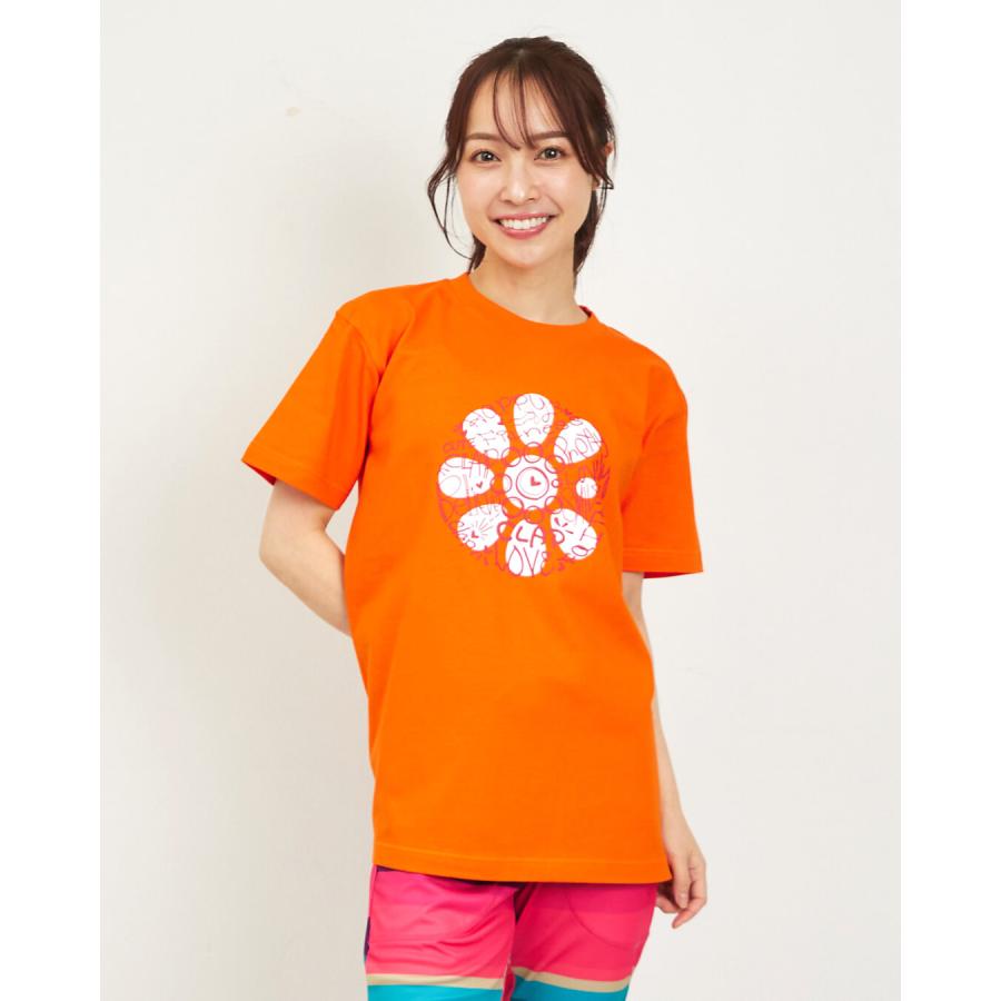 clapクラップ新作 フィットネス ウェア レディース トップス 半袖 CLAP-RAKUGAKI TEE M/Lサイズ 新作 2026 トレーニングウェア ダンス ジム | clap | 03