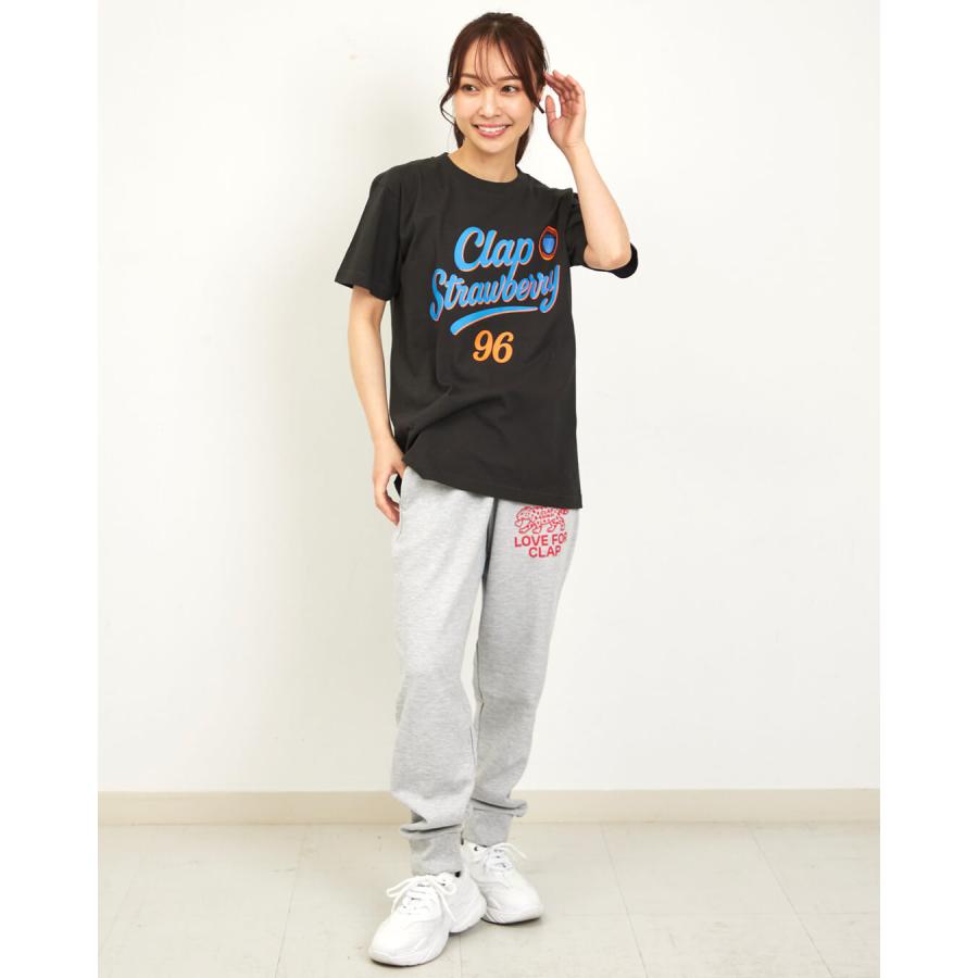 clapクラップ新作 フィットネス ウェア レディース トップス 半袖 CLAPSTRAWBERRY TEE M/Lサイズ 新作 2026 トレーニングウェア ダンス ジム | clap | 10
