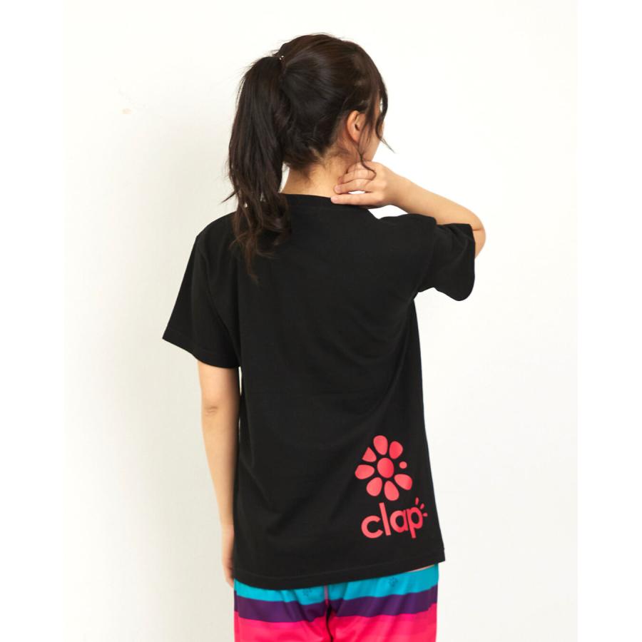clapクラップ新作 フィットネス ウェア レディース トップス 半袖 CLAPSTRAWBERRY TEE M/Lサイズ 新作 2026 トレーニングウェア ダンス ジム | clap | 05