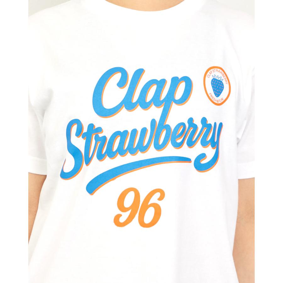 clapクラップ新作 フィットネス ウェア レディース トップス 半袖 CLAPSTRAWBERRY TEE M/Lサイズ 新作 2026 トレーニングウェア ダンス ジム | clap | 06
