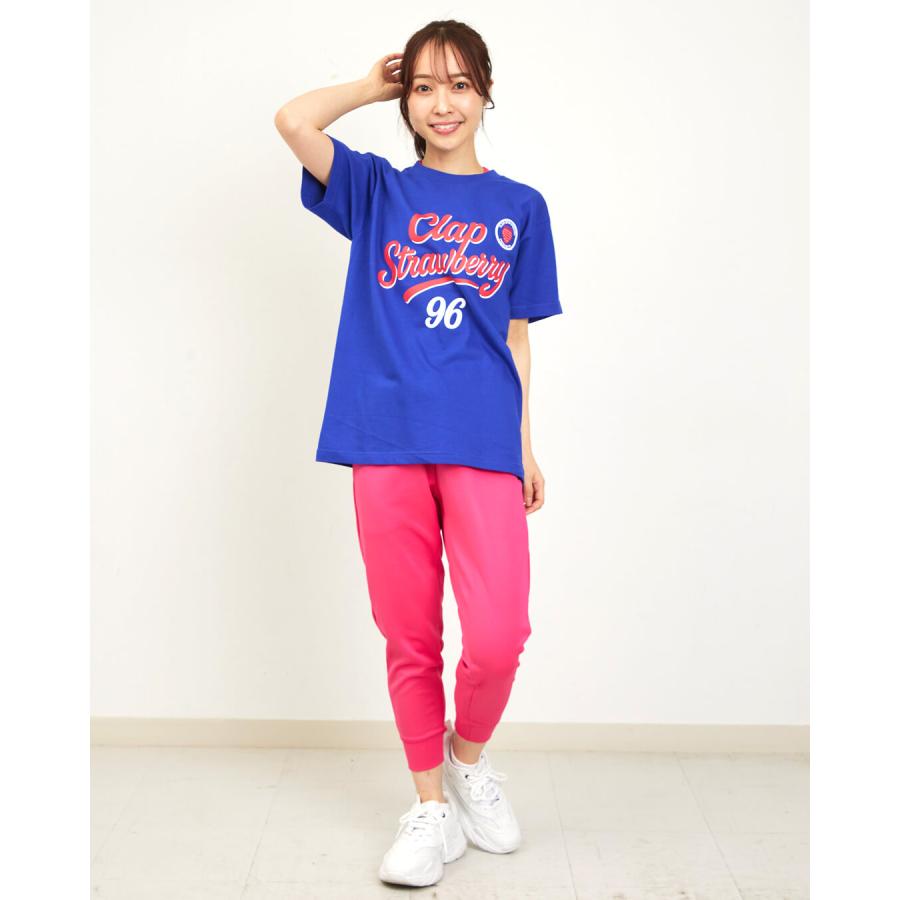 clapクラップ新作 フィットネス ウェア レディース トップス 半袖 CLAPSTRAWBERRY TEE M/Lサイズ 新作 2026 トレーニングウェア ダンス ジム | clap | 09