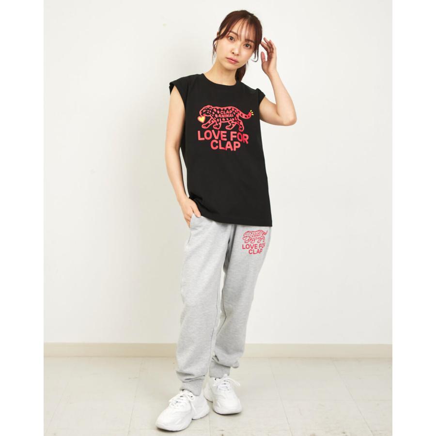 clap クラップ フィットネス レディース トップス ノースリーブ CLAPANIMAL TANK  M/フリーサイズ エクササイズ トレーニング ダンス 新作 2026 | clap | 09