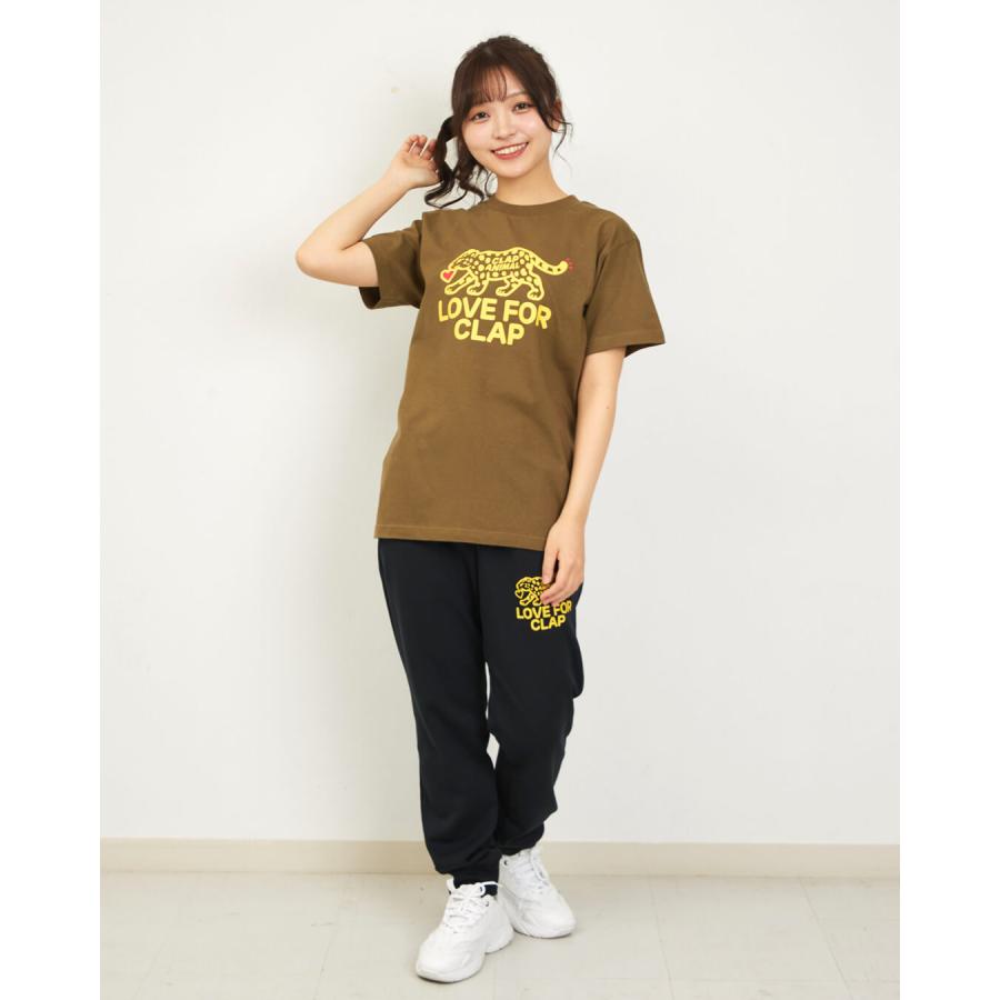clapクラップ新作 フィットネス ウェア レディース トップス 半袖 CLAPANIMAL TEE M/フリーサイズ 新作 2026 トレーニングウェア ダンス ジム | clap | 11