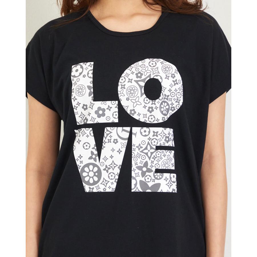 クラップ フィットネス ウェア clap レディース トップス 半袖 MONOGRAM-LOVE DOLMAN S CTS26041 M/フリーサイズ ドルマン 新作 2026 トレーニングウェア ダンス | clap | 05