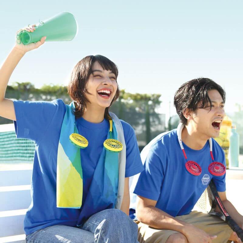 ダブルファン ハンズフリー ポータブル扇風機 W FAN  usb おしゃれ 手持ち 2020年 新型 | SPICE of Life | 17