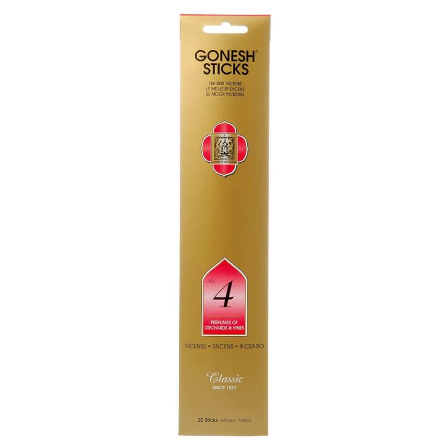 GANESH（ガネーシュ） GONESH お香 sticks スティック 20本入り