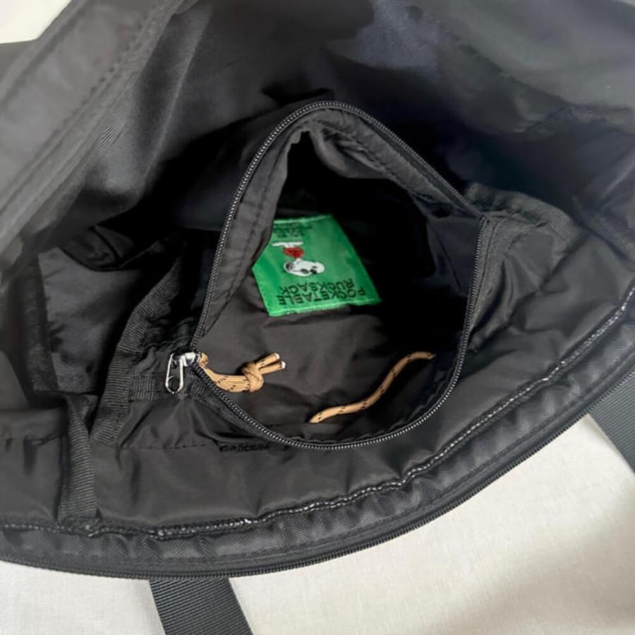 バッグ レディース ブランド デイパック スヌーピーグッズ ポケッタブル2WAYリュック 10941 レディース PEANUTS SOLEIL snoopy 鞄 コンパクト ポケット付き 旅行 | HEMING'S | 14