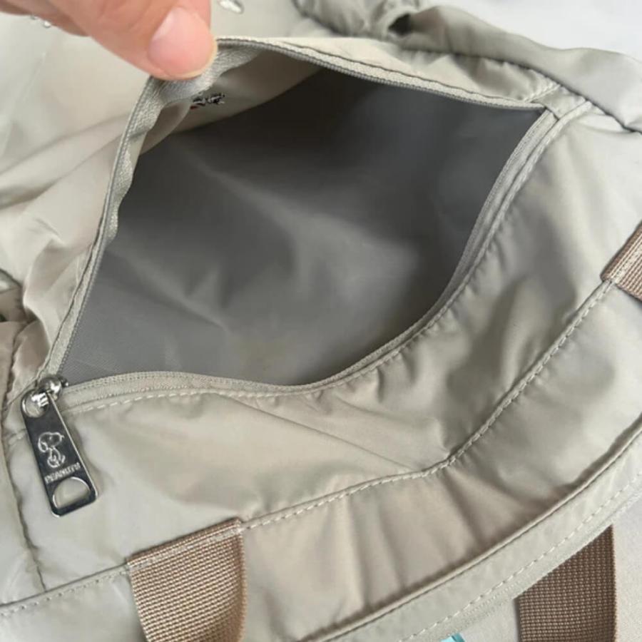 バッグ レディース ブランド デイパック スヌーピーグッズ ポケッタブル2WAYリュック 10941 レディース PEANUTS SOLEIL snoopy 鞄 コンパクト ポケット付き 旅行 | HEMING'S | 16