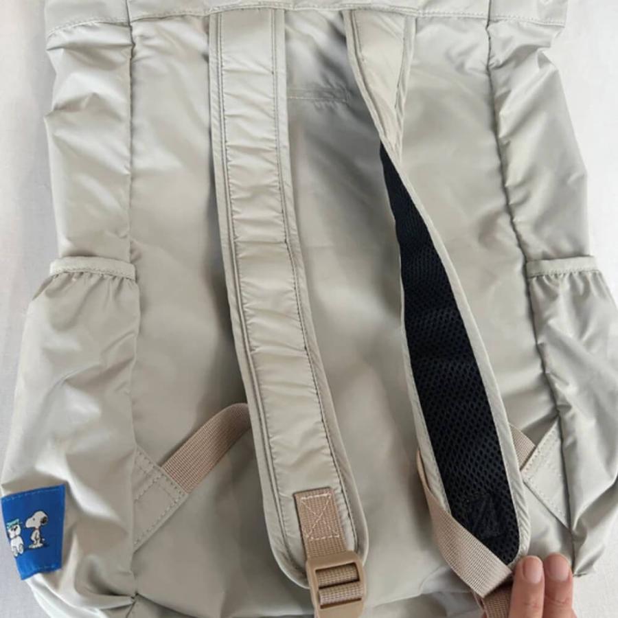 バッグ レディース ブランド デイパック スヌーピーグッズ ポケッタブル2WAYリュック 10941 レディース PEANUTS SOLEIL snoopy 鞄 コンパクト ポケット付き 旅行 | HEMING'S | 17