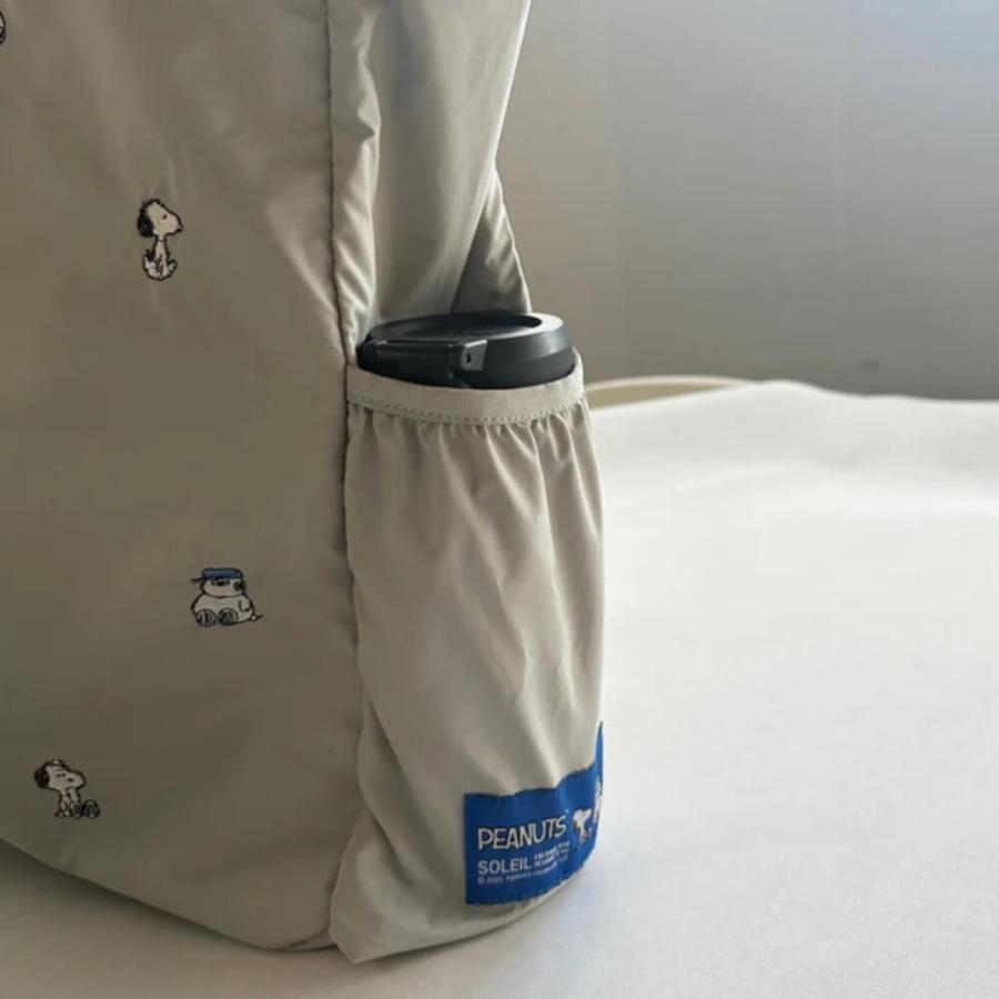 バッグ レディース ブランド デイパック スヌーピーグッズ ポケッタブル2WAYリュック 10941 レディース PEANUTS SOLEIL snoopy 鞄 コンパクト ポケット付き 旅行 | HEMING'S | 18