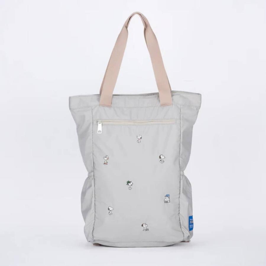 バッグ レディース ブランド デイパック スヌーピーグッズ ポケッタブル2WAYリュック 10941 レディース PEANUTS SOLEIL snoopy 鞄 コンパクト ポケット付き 旅行 | HEMING'S | 07