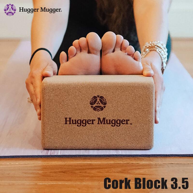 ハガーマガー Hugger Mugger ヨガブロック コルクブロック3.5インチ 正規品 | ヨガワークス