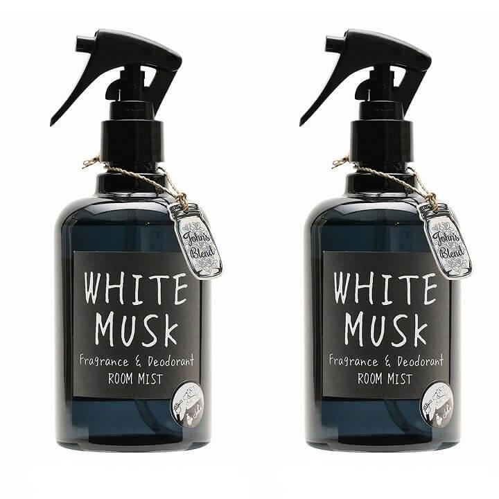 【選べる２点セット】 ジョンズブレンド ホワイトムスク フレグランス デオドラント ルームミスト 280ml ノルコーポレーション John’sBlend ギフト 一人暮らし | ノルコーポレーション | 01