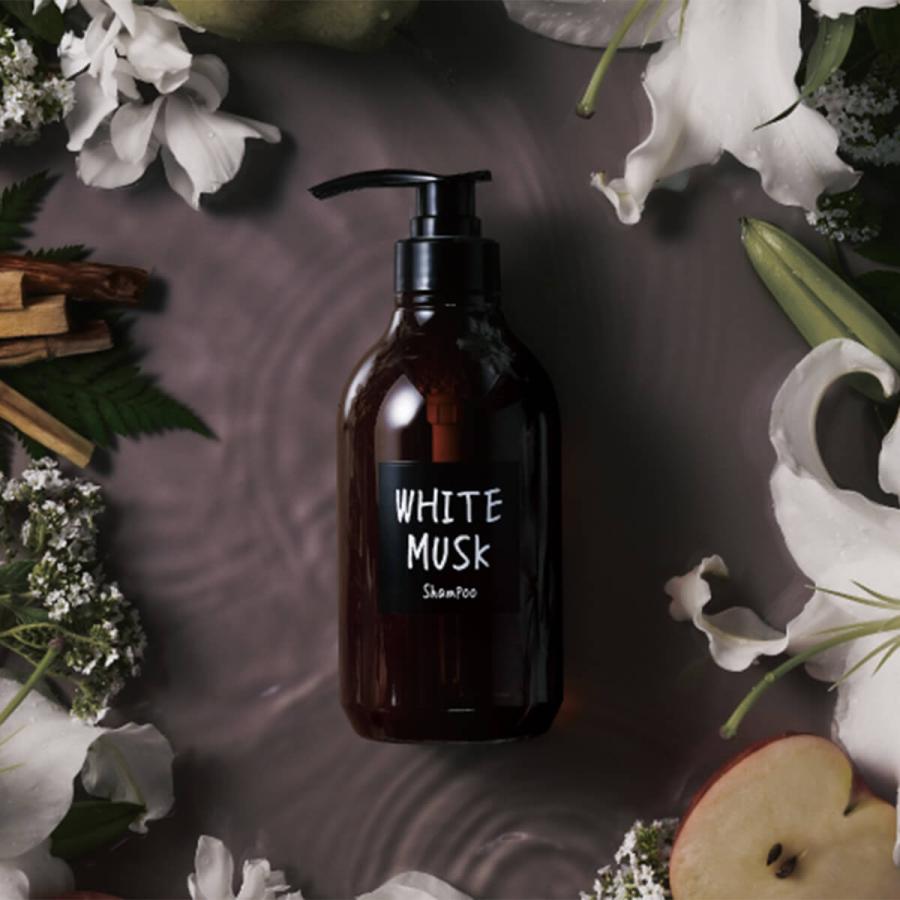 ジョンズブレンド モイスト シャンプー  480ｍL ホワイトムスク ノルコーポレーション John’sBlend ハリ コシ ダメージ補修  本体 単品 ボトル 女性 男性 プレ | John's Blend | 12