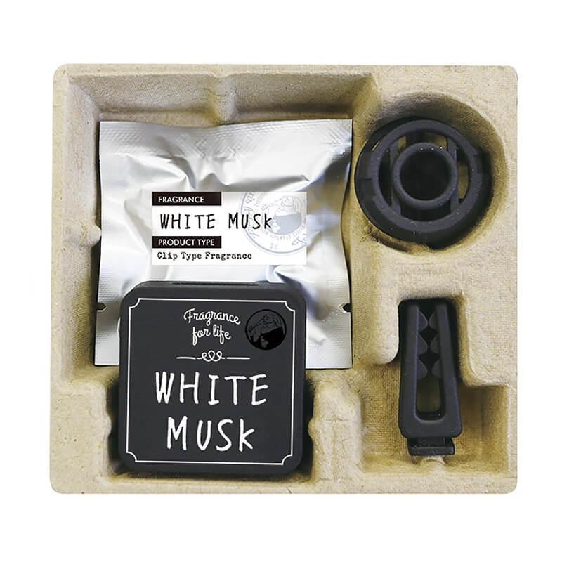 ジョンズブレンド ホワイトムスク クリップオンエアーフレッシュナー クリップタイプ カーフレグランス ノルコーポレーション John’sBlend プチギフト ノルコー | ノルコーポレーション | 02