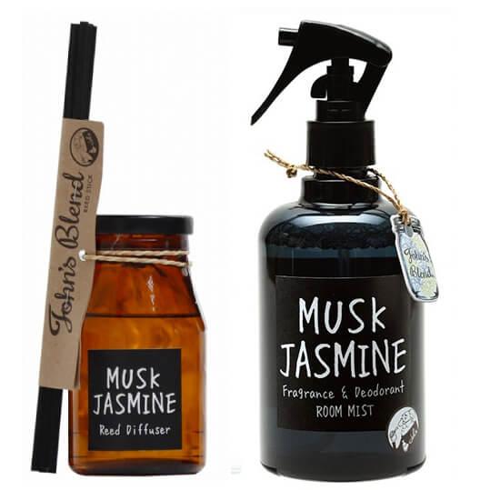 【フレグランスアイテム２点セット】 ジョンズブレンド ホワイトムスク リードディフューザー ルームミストlノルコーポレーション John’sBlend ギフト 一人暮ら | ノルコーポレーション | 03